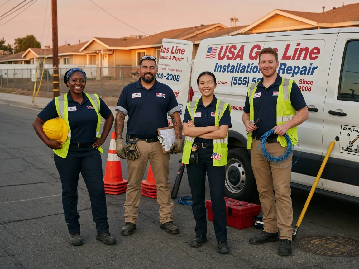 Gas Line Installation company in Pennock, MN